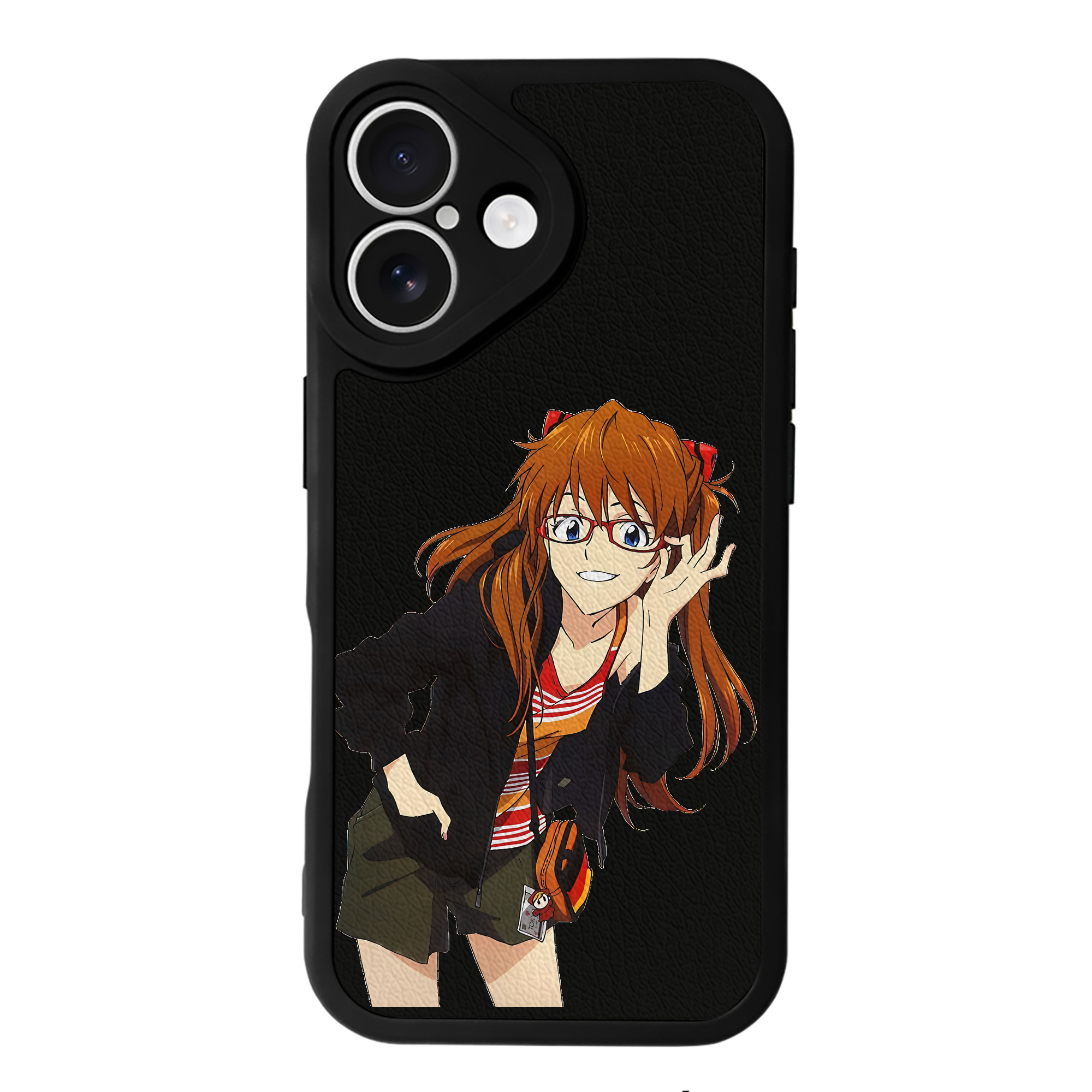 （画像用） EVA 新世紀エヴァンゲリオン 【iPhone 16シリーズ対応】シリコンスマホケース（レザー調） 材質：シリコン